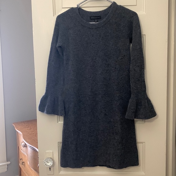 Petite XS Grey Banana Republic Dress - Picture 1 of 2